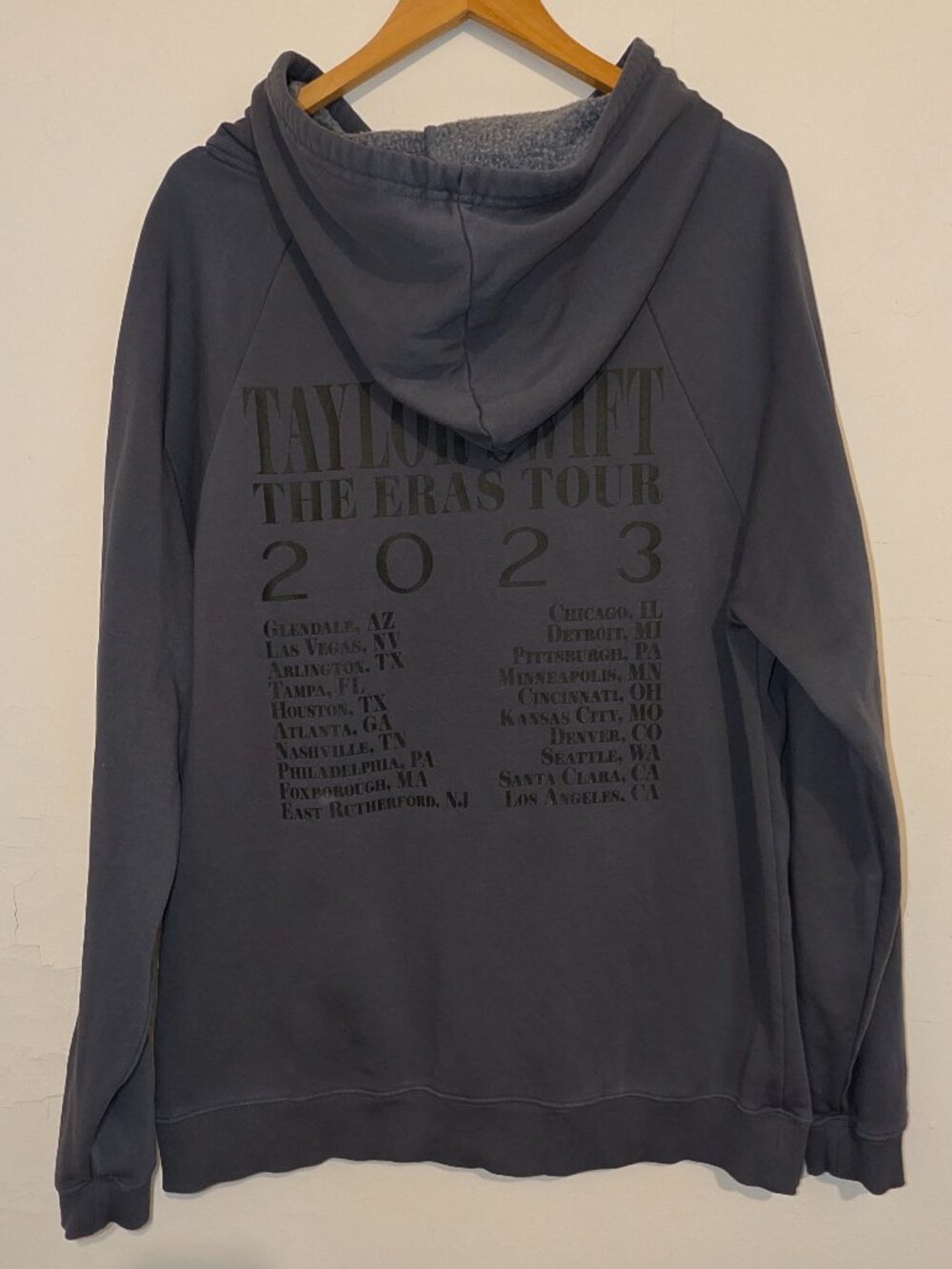 Taylor Swift Eras Tour 2023 Hoodie,Size M